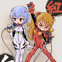 This is a pixiv picture whose title is 紅白歌合戦.