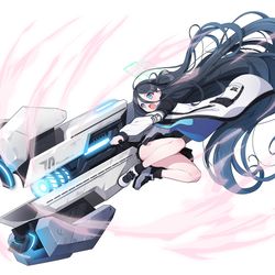 This is a pixiv picture whose title is シャーレ VS キヴォトス (011/100)  天童アリス.