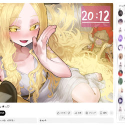 This is a pixiv picture whose title is ミケライブ.