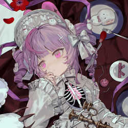 This is a pixiv picture whose title is Skeb.