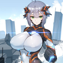 This is a pixiv picture whose title is おまけ　変身！戦えコロサスちゃ！.