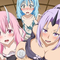 This is a pixiv picture whose title is 「「ずるいれす！」」.