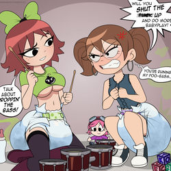 This is a pixiv picture whose title is COMM - Kim Pine and Julie Powers.