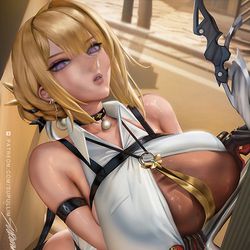 This is a pixiv picture whose title is Evelyn Chevalier.