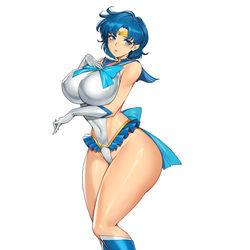 This is a pixiv picture whose title is セーラーマーキュリー.
