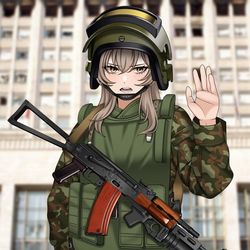 This is a pixiv picture whose title is Чëрный октябрь - Black October.