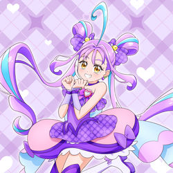 This is a pixiv picture whose title is キュアキュンキュン.