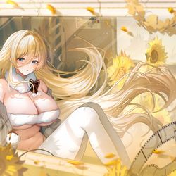 This is a pixiv picture whose title is ビスマルク.