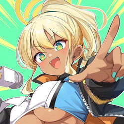This is a pixiv picture whose title is 川流シノン.