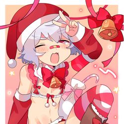 This is a pixiv picture whose title is HEYHEY！！メリークリスマス！🎅.