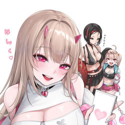 This is a pixiv picture whose title is 捕食.