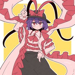 This is a pixiv picture whose title is 衣玖さん.
