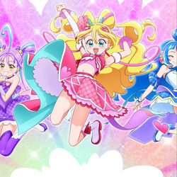 This is a pixiv picture whose title is キミとアイドルプリキュア♪.