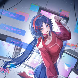 This is a pixiv picture whose title is miside.