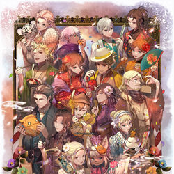 This is a pixiv picture whose title is 8 New Year 8.