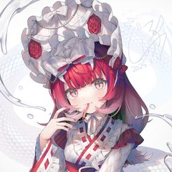 This is a pixiv picture whose title is 🐍.