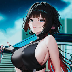 This is a pixiv picture whose title is JaneDoe doodle.