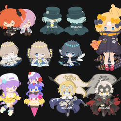 This is a pixiv picture whose title is FGO.