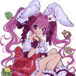 This is a pixiv picture whose title is うさだ.