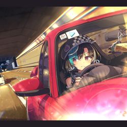 This is a pixiv picture whose title is 「最速」.