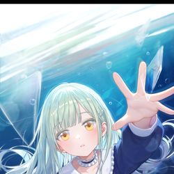 This is a pixiv picture whose title is 若叶睦.