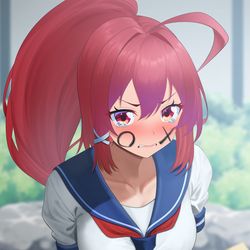 This is a pixiv picture whose title is イムヤさんは負けず嫌い.