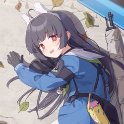 This is a pixiv picture whose title is ミユ.