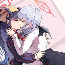 This is a pixiv picture whose title is ハルナ x フウカ.