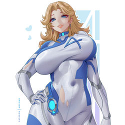 This is a pixiv picture whose title is Sue Storm.