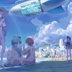 This is a pixiv picture whose title is Summer celebration.