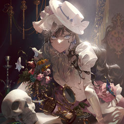 This is a pixiv picture whose title is イゾルデ.