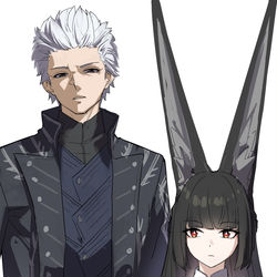 This is a pixiv picture whose title is Father & daughter.