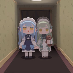 This is a pixiv picture whose title is 恐怖…….