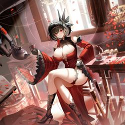 This is a pixiv picture whose title is 建武.