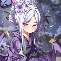 This is a pixiv picture whose title is 히나.
