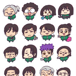 This is a pixiv picture whose title is Squid Game.