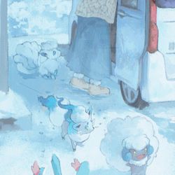 This is a pixiv picture whose title is 買い出し.