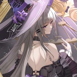 This is a pixiv picture whose title is マダムヘルタ加筆.