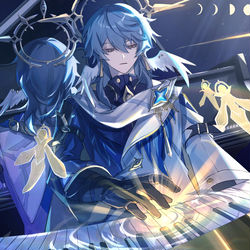 This is a pixiv picture whose title is ソリスト.