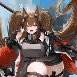 This is a pixiv picture whose title is Gilberta (Arknights Endfield) 🩶.