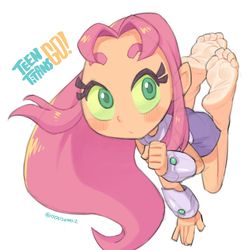 This is a pixiv picture whose title is Starfire.