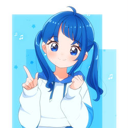 This is a pixiv picture whose title is キミプリこころ風ソラちゃん.