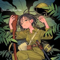 This is a pixiv picture whose title is 追憶.