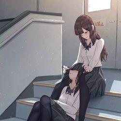 This is a pixiv picture whose title is 確保.