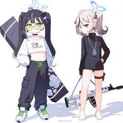 This is a pixiv picture whose title is 春原 姉妹.