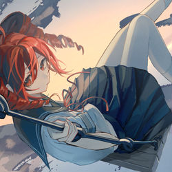 This is a pixiv picture whose title is バカみたいじゃん.