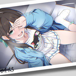 This is a pixiv picture whose title is アイリちゃん (; ･`д･´).