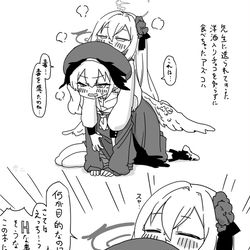 This is a pixiv picture whose title is 最近描いた絵とか.