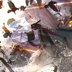 This is a pixiv picture whose title is 赞妮.