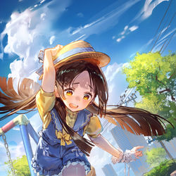 This is a pixiv picture whose title is 倉本千奈.